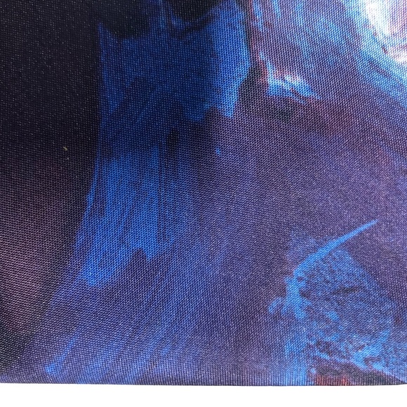 4 tie Variety lot 1 zipper vintage  , wool, 1 silk, 1 poly - Picture 4 of 16